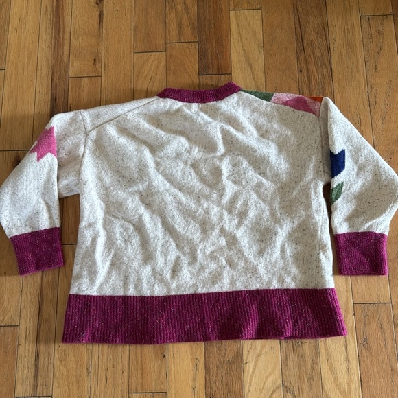 Gorman | Granny Square Sweater | Merino/Lambs Wool
Blend | size L (AU 14) - Picture 5 of 5